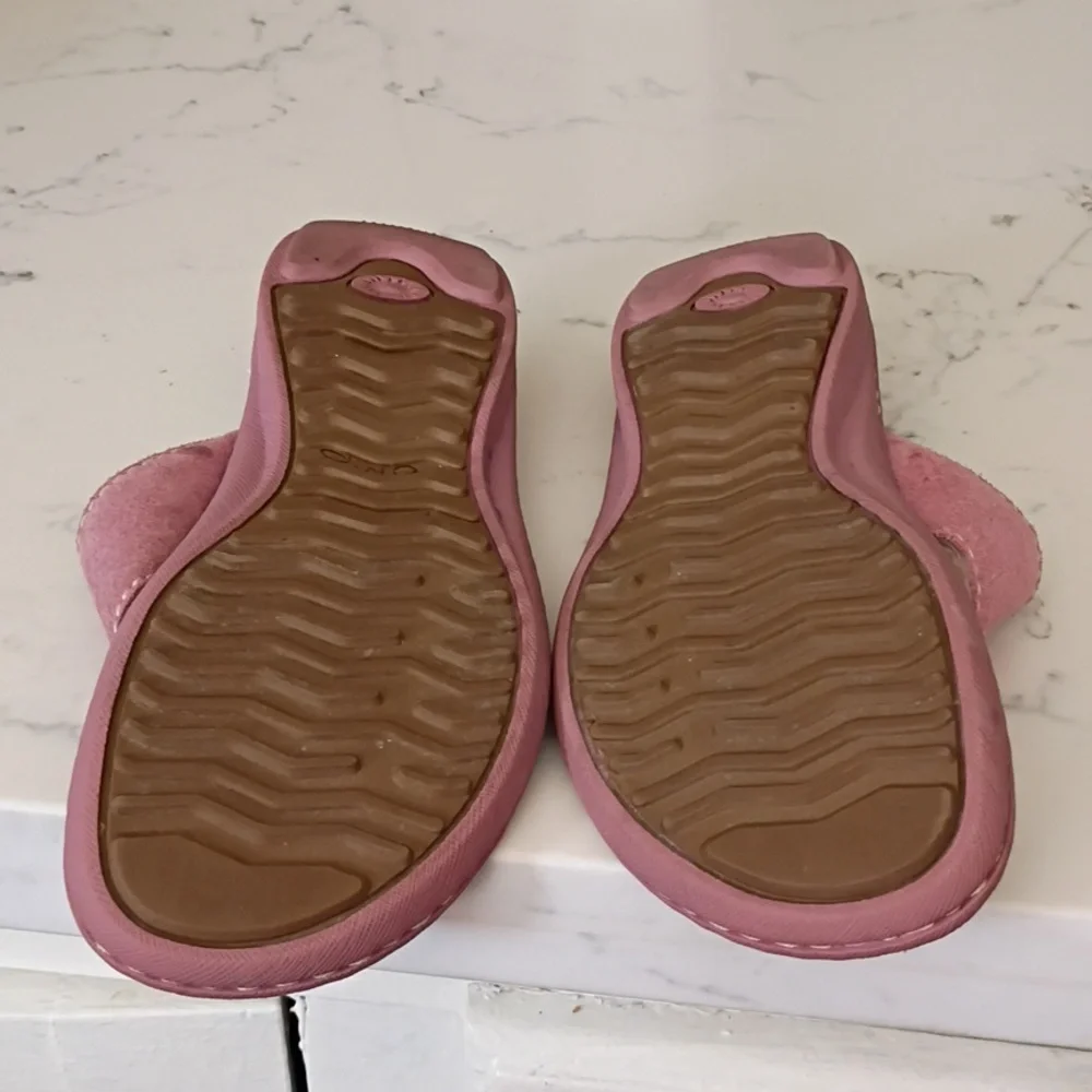 UGG Pink and Tan Kids Sandals